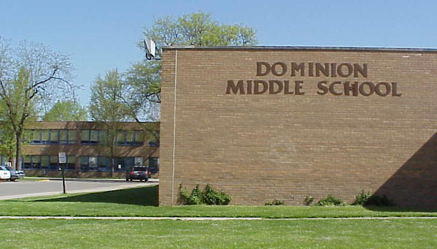 Photo of Dominion Middle School.