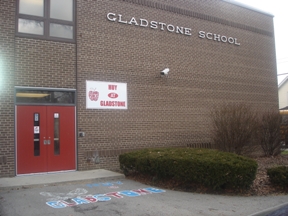 Photograph of the Huy at Gladstone elementary School Building.