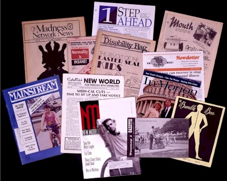 A set of magazines.  
      Description follows.